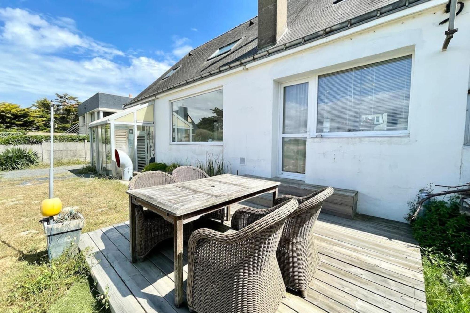 Maison Ultra Coconning Jardin Face Aux Plages Ploemeur Exterior photo